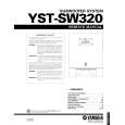 YAMAHA YSTSW320 Manual de Servicio