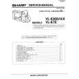 SHARP VL-E30X Service Manual