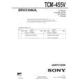 SONY TCM455V Instrukcja Serwisowa