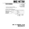 SONY MHC-W77AV Service Manual