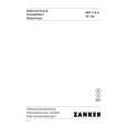 ZANKER TT123 Owners Manual