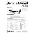TECHNICS RSM222 Service Manual