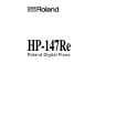 ROLAND HP-147RE Owners Manual