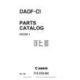 CANON DADF-C1 Katalog Części