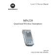 MOTOROLA MPX220 Service Manual