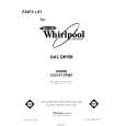 WHIRLPOOL LG5531XPW0 Catálogo de piezas
