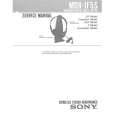 SONY MDRIF5S Instrukcja Serwisowa