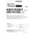 PIONEER KEH-P4700X1M Manual de Servicio