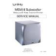 INFINITY MSW-II Service Manual