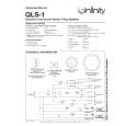 INFINITY QLS-1 Service Manual