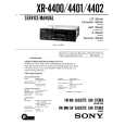 SONY XR4401 Service Manual