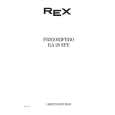 REX-ELECTROLUX RA28SFE Manual de Usuario