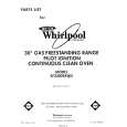 WHIRLPOOL SF3300SRW5 Katalog Części