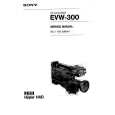 SONY EVW300 VOLUME 1 Instrukcja Serwisowa