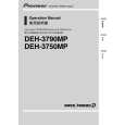 PIONEER DEH-3790MP/XM/ID Manual de Usuario