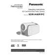 PANASONIC SDRH40P Manual de Usuario