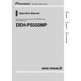 PIONEER DEH-P5550MP/XM/ES Manual de Usuario