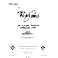 WHIRLPOOL RB1000XKW1 Parts Catalog WHIRLPOOL RB1000XKW1 Parts Catalog