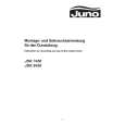 JUNO-ELECTROLUX JDK7450W Manual de Usuario