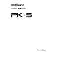 ROLAND PK-5 Manual de Usuario