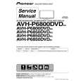 PIONEER AVH-P6800DVD/UC Instrukcja Serwisowa