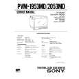 SONY PVM2053MD Service Manual
