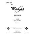 WHIRLPOOL LG9101XTN0 Parts Catalog