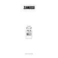 ZANUSSI ZL65 Owners Manual