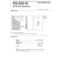 KENWOOD RS520W Instrukcja Serwisowa