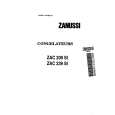 ZANUSSI ZAC239SI Owners Manual
