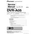 PIONEER DVR-A05/KBXV Manual de Servicio