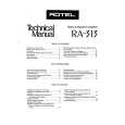 ROTEL RA-313 Service Manual