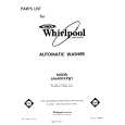 WHIRLPOOL LA6400XPW1 Catálogo de piezas