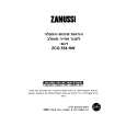 ZANUSSI ZCG554NW Owners Manual