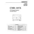 ONKYO CHR185X Owners Manual