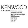 KENWOOD KDC-2021S Manual de Usuario