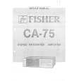 FISHER CA75 Service Manual
