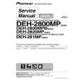 PIONEER DEH-281MP/XN/EW Instrukcja Serwisowa