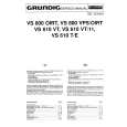 GRUNDIG VS610 VT/11 Instrukcja Serwisowa