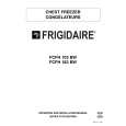 FRIGIDAIRE FCFH103BW Owners Manual