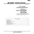 SHARP AU-A124E Service Manual