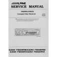 ALPINE CDM-7858RB Service Manual