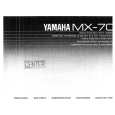 YAMAHA MX-70 Manual de Usuario