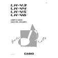 CASIO LK43 Owners Manual