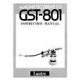 ACOS GST-801 Instrukcja Obsługi