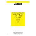 ZANUSSI FJS1084X Owners Manual