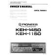 PIONEER KEH1150 Owners Manual