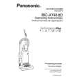 PANASONIC MCV7418D Owners Manual