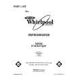 WHIRLPOOL ET18ZKXTN01 Parts Catalog
