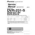 PIONEER DVR233S Manual de Servicio